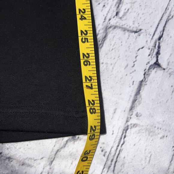 Black Wide Leg Lounge Pants Drawstring Waist Casual Comfy - Picture 9 of 14